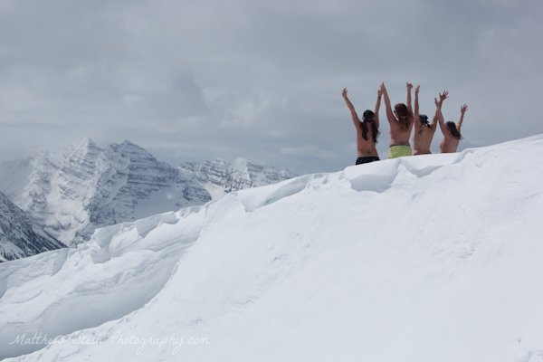 topless women make the hike worthwhile