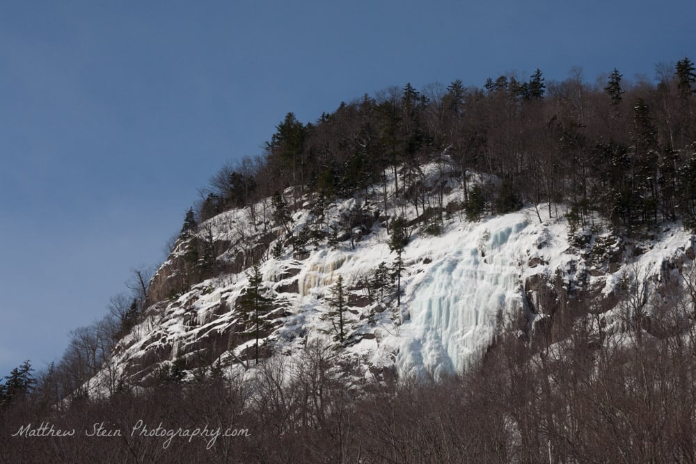 Ice walls at Frankenstein Ridge