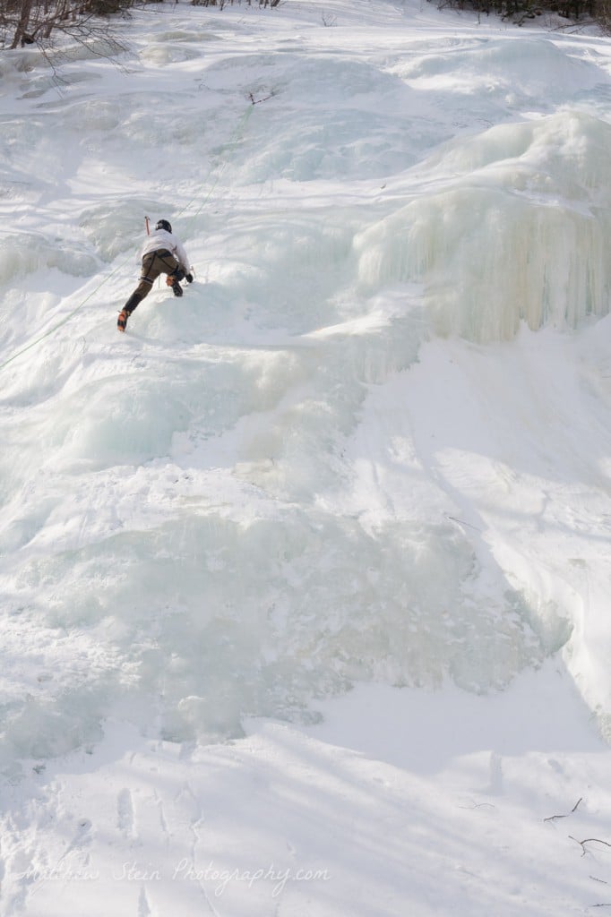 This was my first ever Ice Climb. 